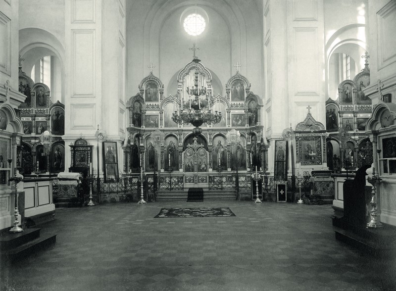 Интерьер Кресто-Воздвиженского собора. Фото 1910 года 5-Интерьер Кресто-Воздвиженского собора. Фото 1910 года
